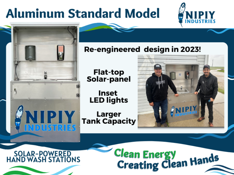 Aluminum Nipiy solar powered handwashing 800x600 1 768x576