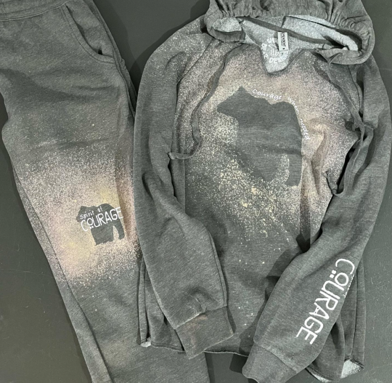 Ladies Courage Hoodie 768x750