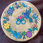 Hand Painted Drum