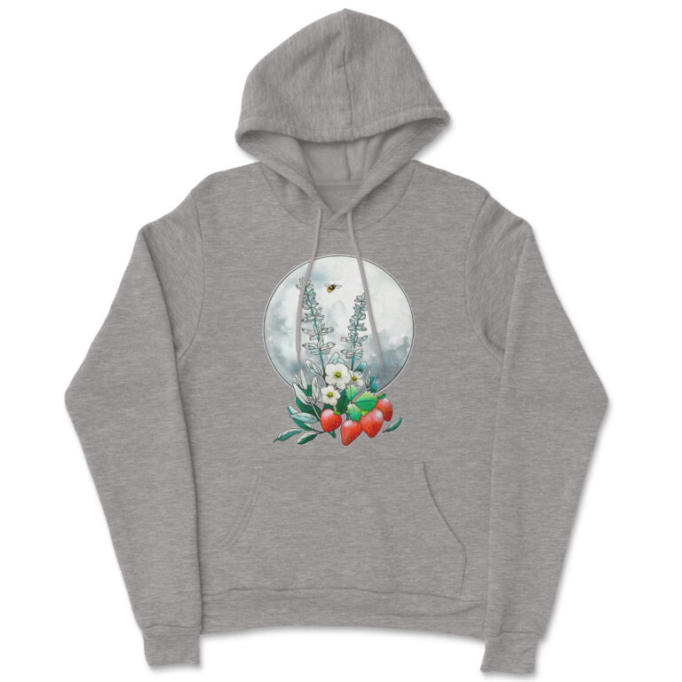red rebel armour strawberry sage hoodie in pink 768x768